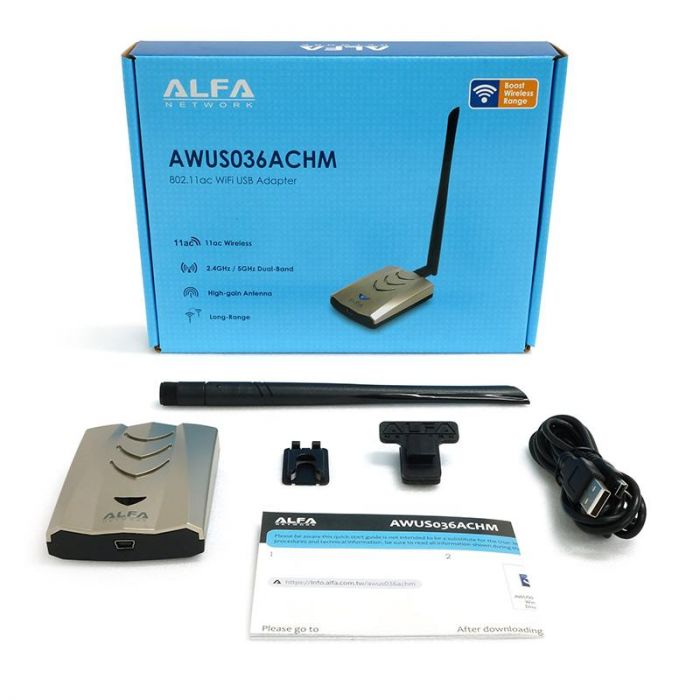 Wi-Fi USB адаптер ALFA Network AWUS036ACHM 